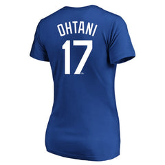 Shohei Ohtani Los Angeles Dodgers Fanatics Women's Plus Size Name & Number T-Shirt - MLB