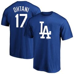Shohei Ohtani Los Angeles Dodgers Fanatics Big & Tall Name & Number T-Shirt - MLB