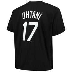 Shohei Ohtani Los Angeles Dodgers Profile Big & Tall Name & Number T-Shirt - MLB