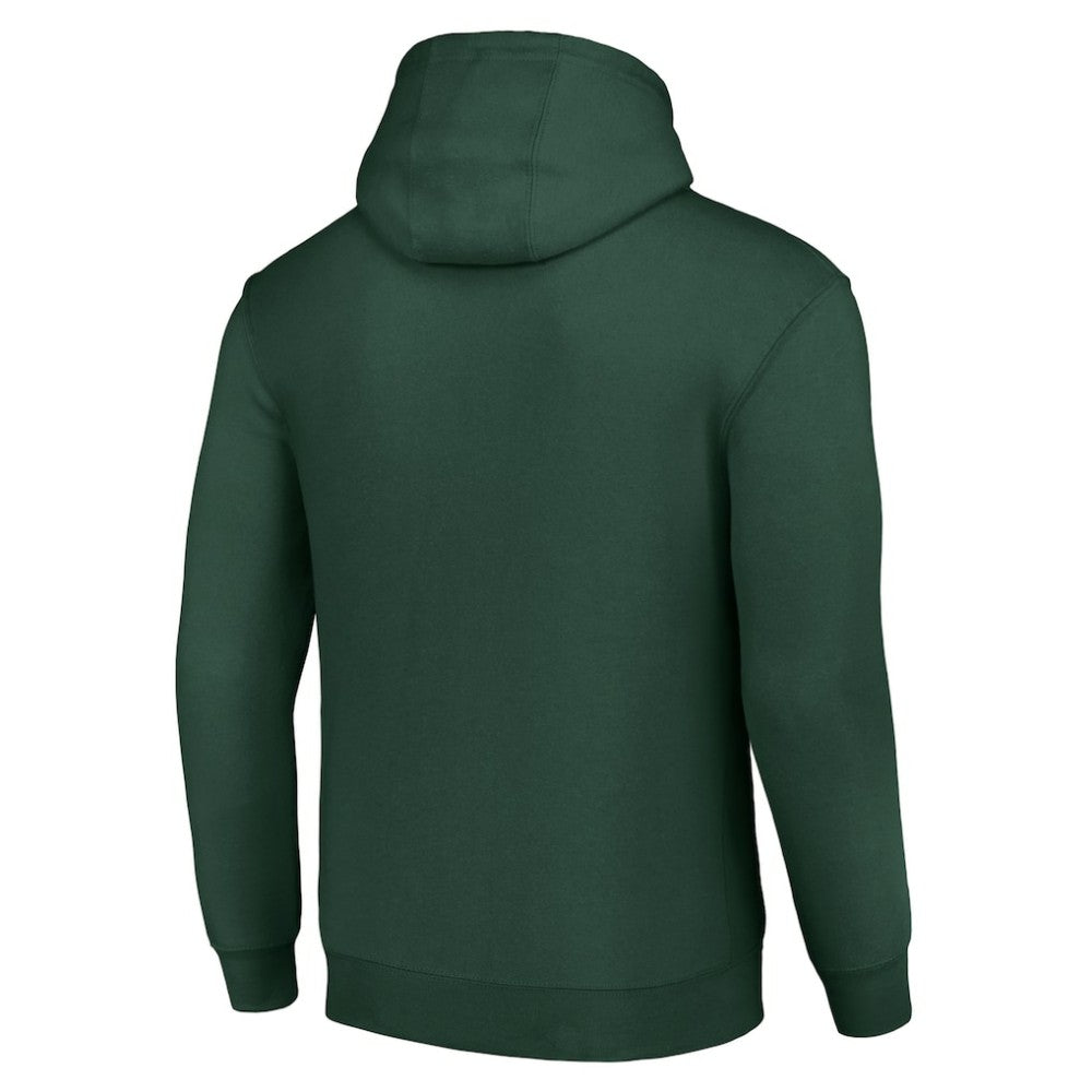 New Jersey Devils Starter Retro Graphic Pullover Hoodie - Green - NHL