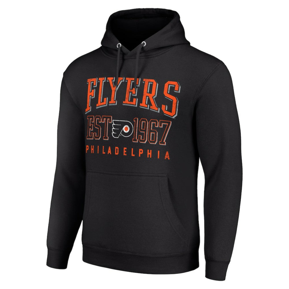 Philadelphia Flyers Starter Retro Graphic Pullover Hoodie - Black - NHL