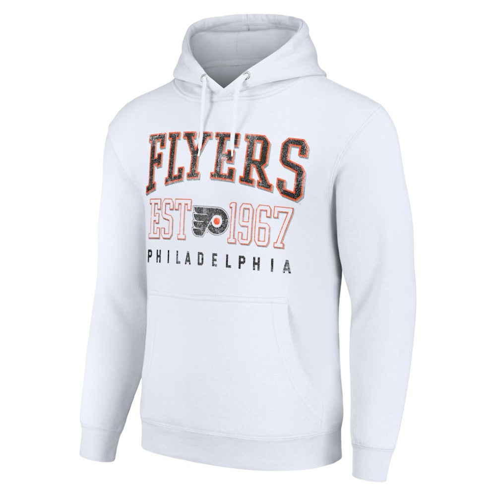 Philadelphia Flyers Starter Retro Graphic Pullover Hoodie - White - NHL