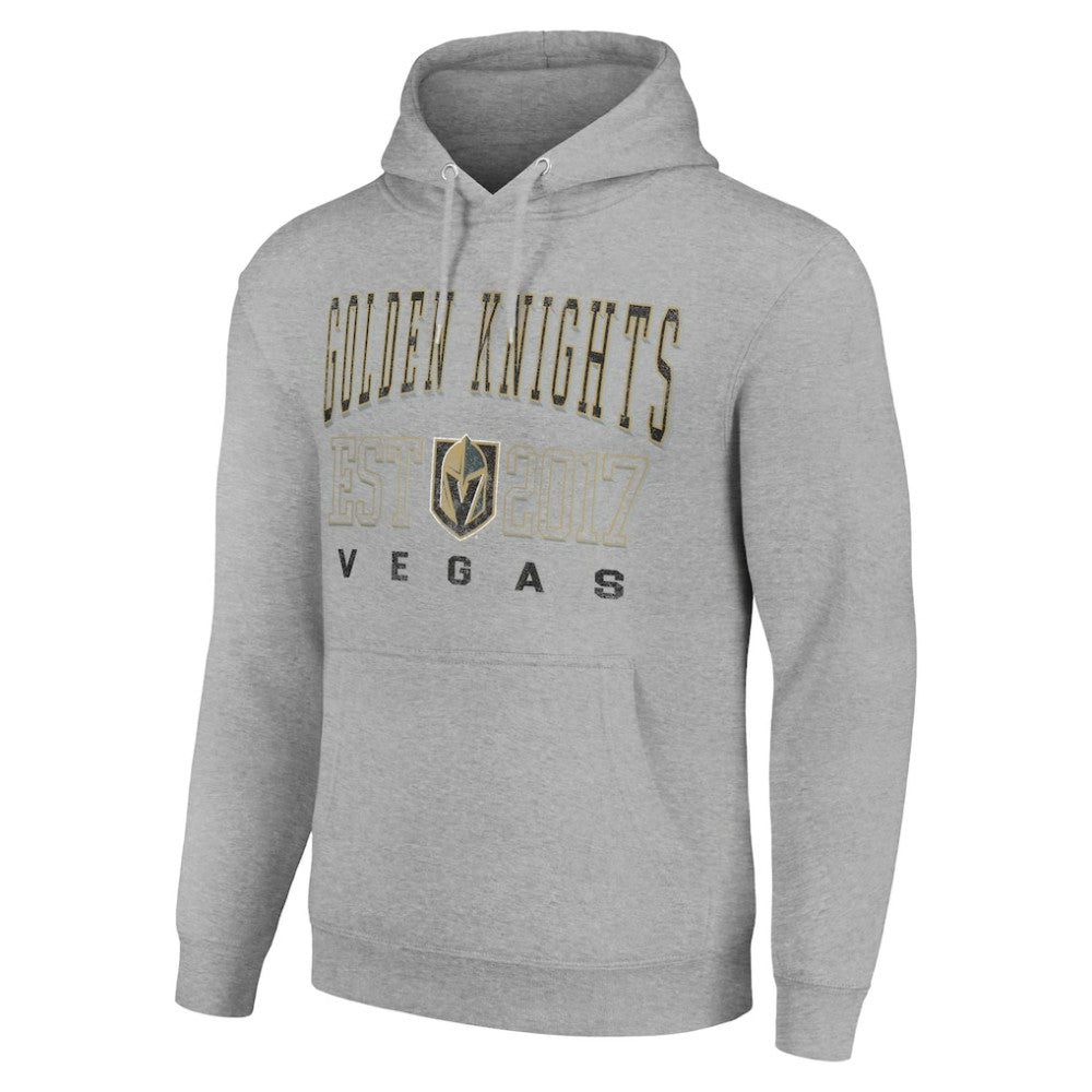 Vegas Golden Knights Starter Graphic Pullover Hoodie - Heather Gray - NHL