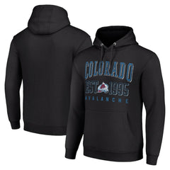 Colorado Avalanche Starter Graphic Pullover Hoodie - Black - NHL