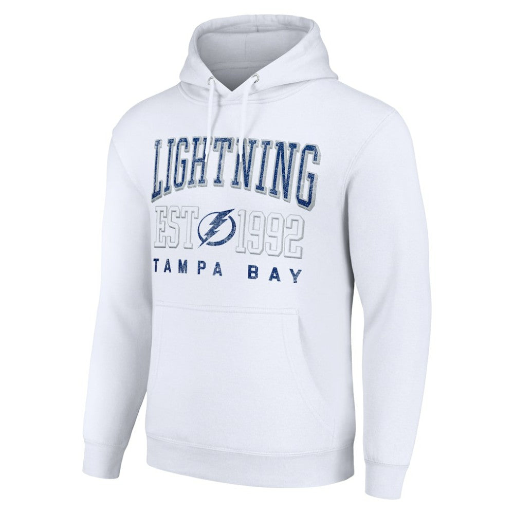 Tampa Bay Lightning Starter Graphic Pullover Hoodie - White - NHL