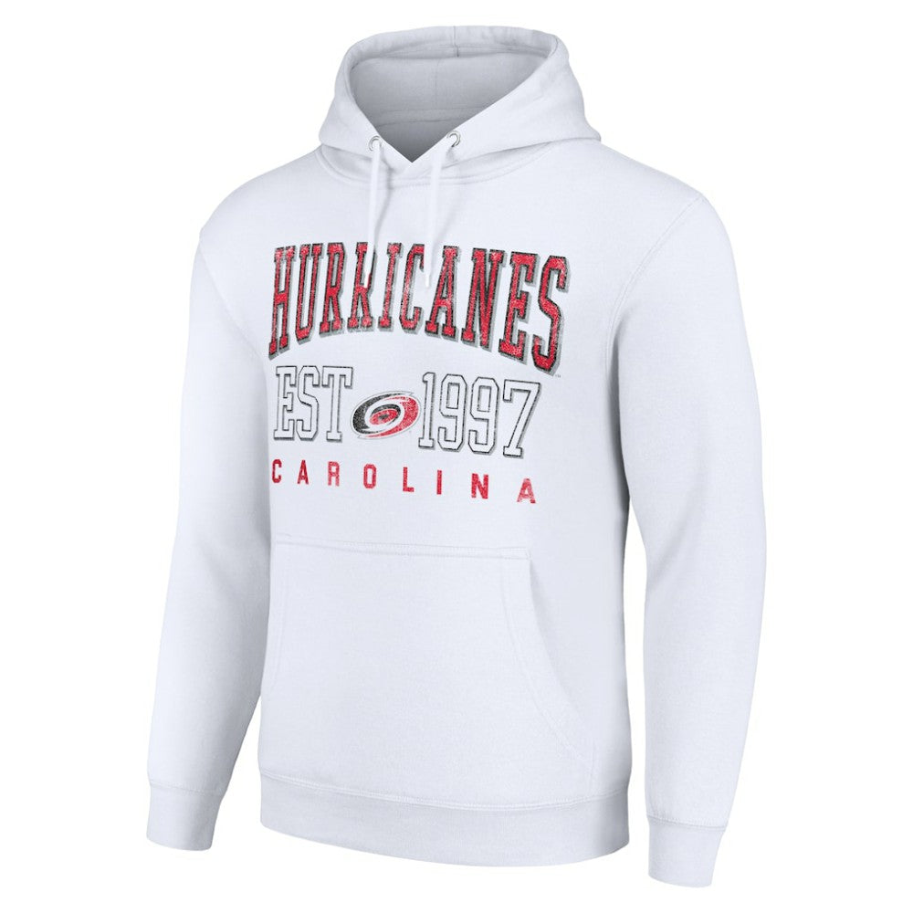 Carolina Hurricanes Starter Graphic Pullover Hoodie - White - NHL