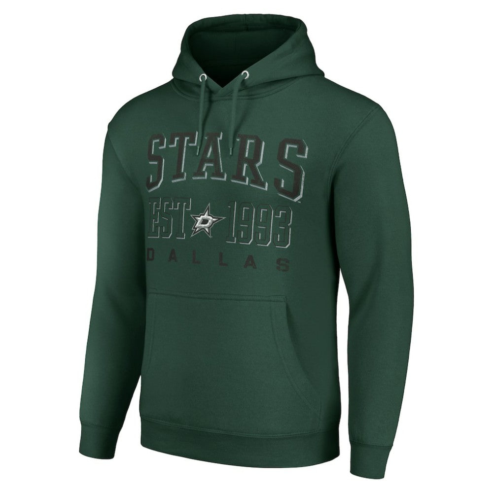 Dallas Stars Starter Graphic Pullover Hoodie - Green - NHL