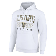 Vegas Golden Knights Starter Graphic Pullover Hoodie - White - NHL