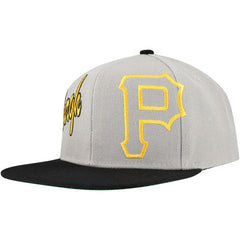 Pittsburgh Pirates Mitchell & Ness Knock Out Panel Snapback Hat - MLB