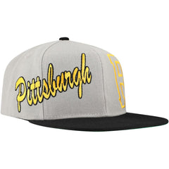 Pittsburgh Pirates Mitchell & Ness Knock Out Panel Snapback Hat - MLB
