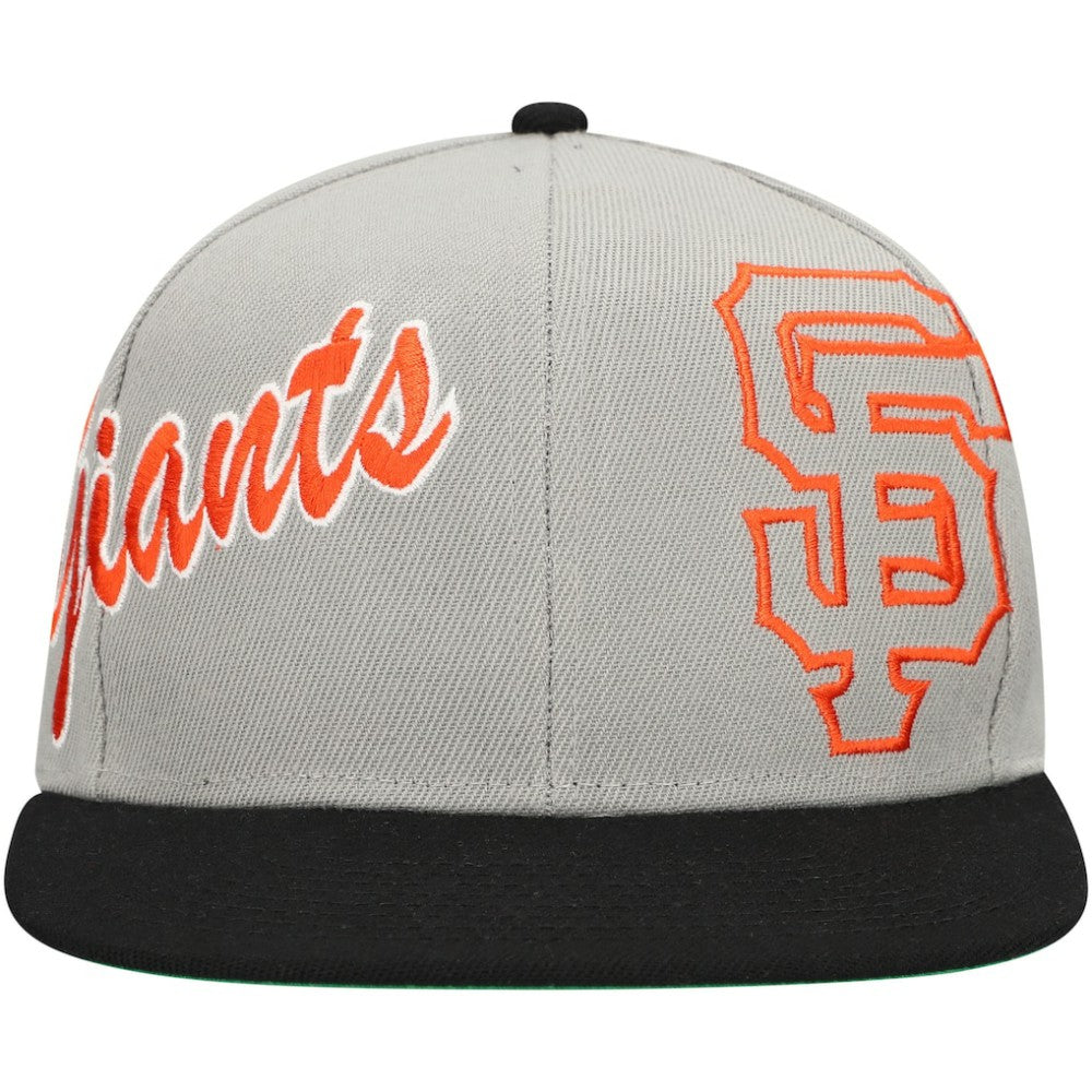 San Francisco Giants Mitchell & Ness Knock Out Panel Snapback Hat - MLB