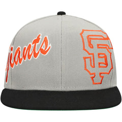 San Francisco Giants Mitchell & Ness Knock Out Panel Snapback Hat - MLB