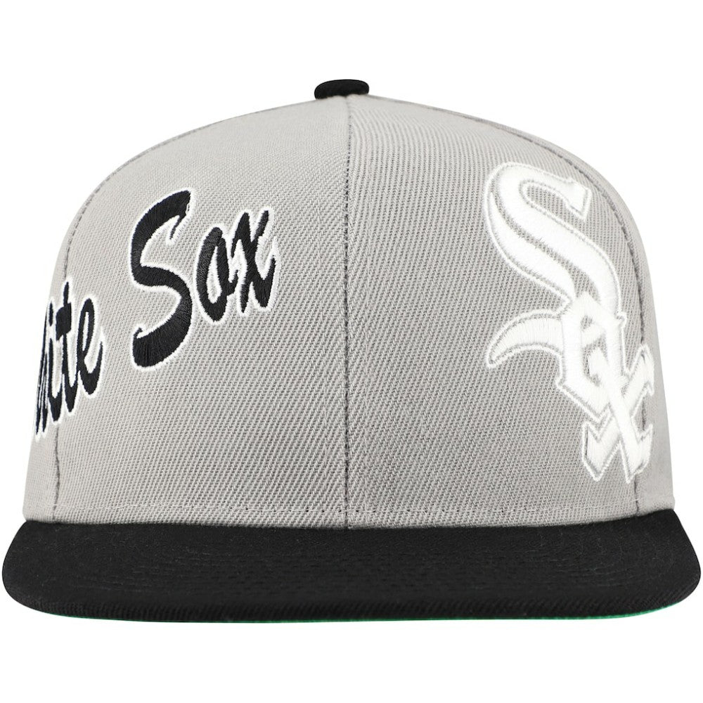 Chicago White Sox Mitchell & Ness Knock Out Panel Snapback Hat - MLB
