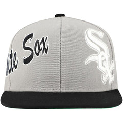Chicago White Sox Mitchell & Ness Knock Out Panel Snapback Hat - MLB