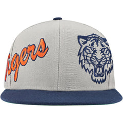 Detroit Tigers Mitchell & Ness Knock Out Panel Snapback Hat - MLB