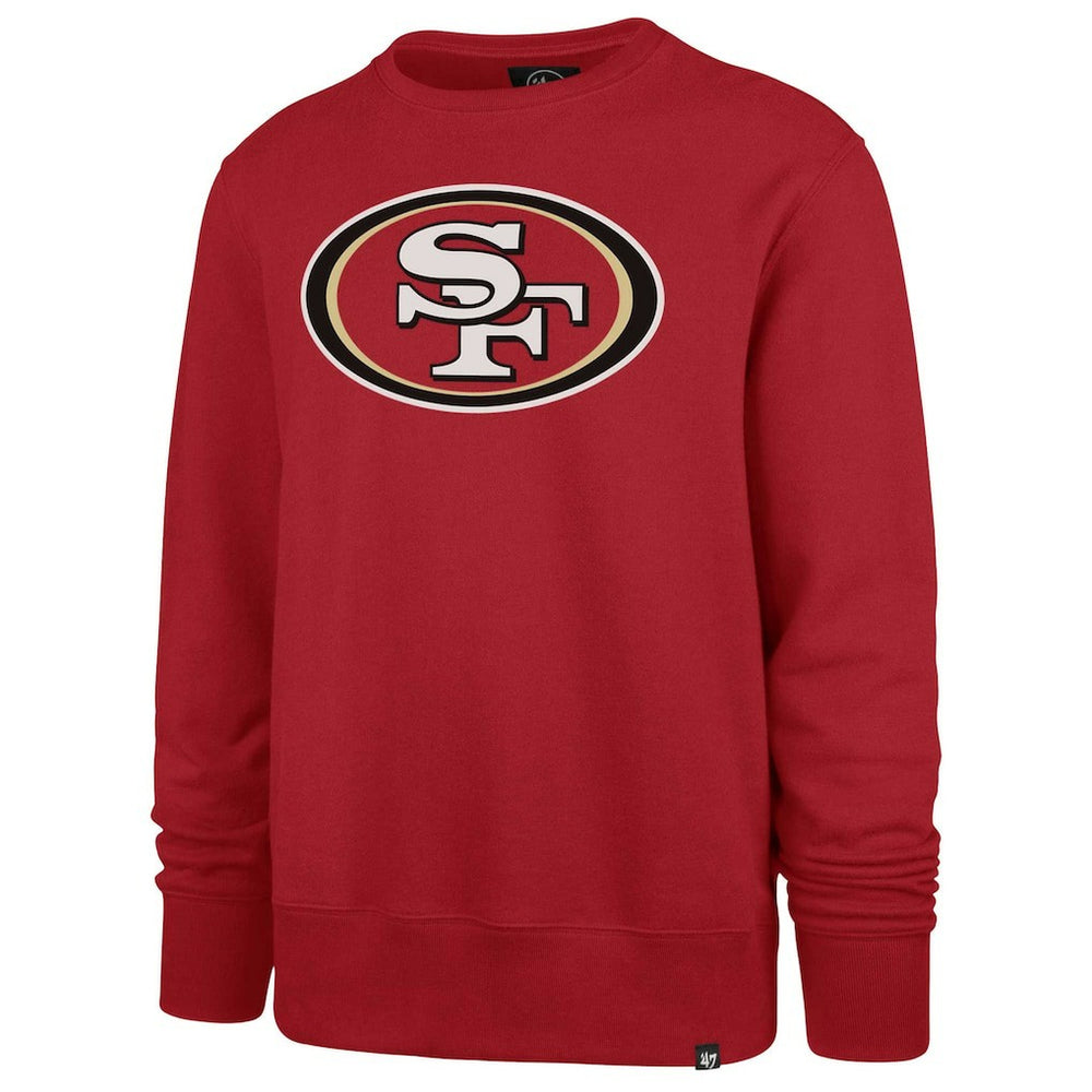 San Francisco 49ers '47 Imprint Headline Pullover Sweatshirt Scarlet | 47 brand