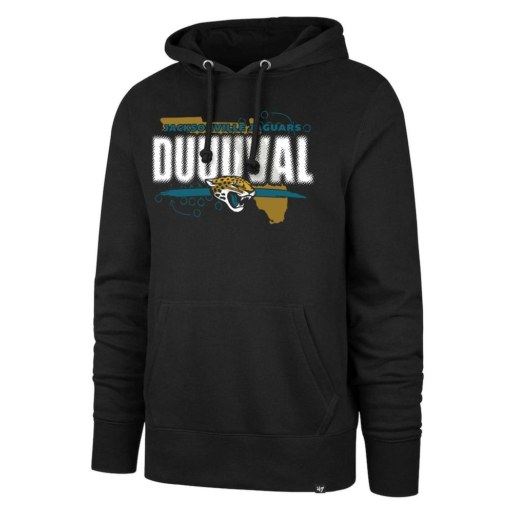 Jacksonville Jaguars '47 Regional Headline Pullover Hoodie Black | 47 brand