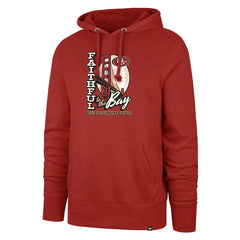 San Francisco 49ers '47 Regional Headline Pullover Hoodie Scarlet | 47 brand