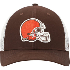 Cleveland Browns '47 Trucker Snapback Hat Brown/White | 47 brand