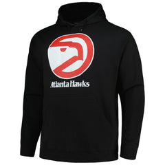 Atlanta Hawks Hardwood Classics Big & Tall Pullover Hoodie Black - NBA