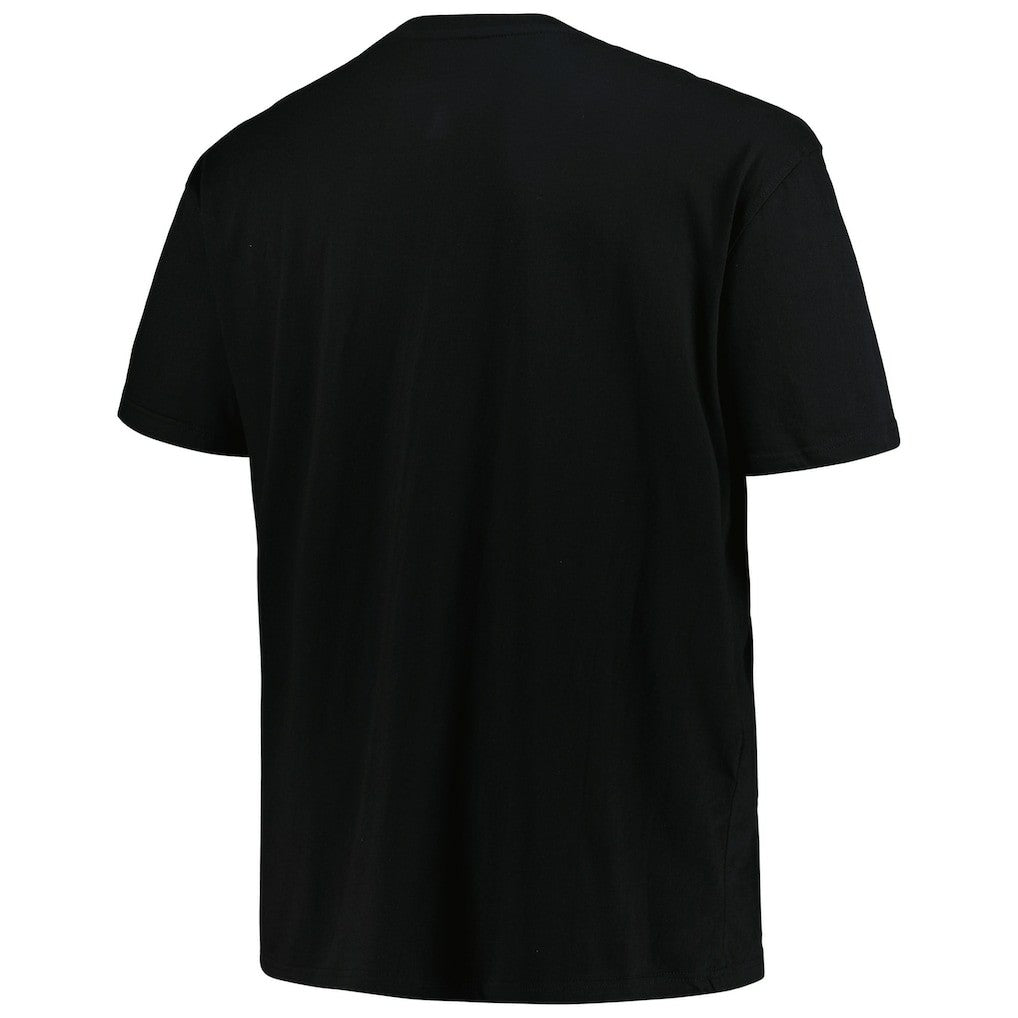 Atlanta Hawks Big & Tall Hardwood Classics Vintage Logo T-Shirt Black - NBA