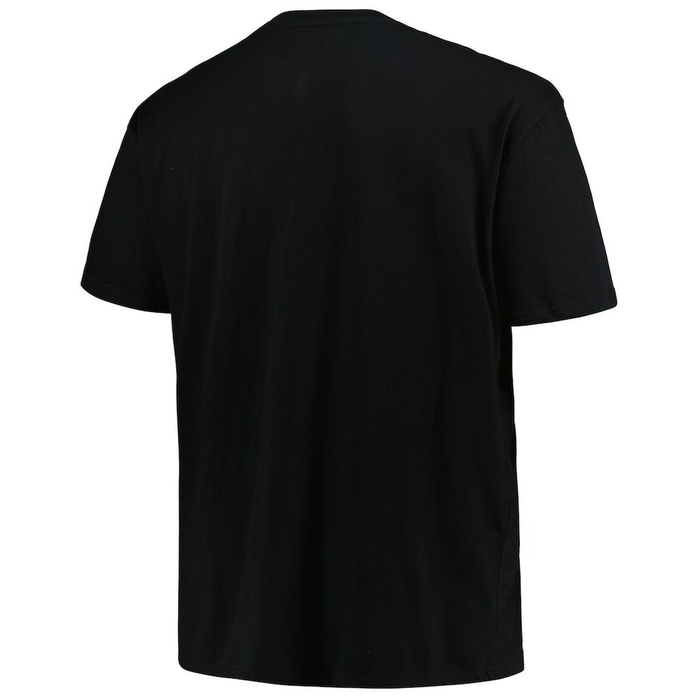 Atlanta Hawks Big & Tall Hardwood Classics Vintage Logo T-Shirt Black - NBA