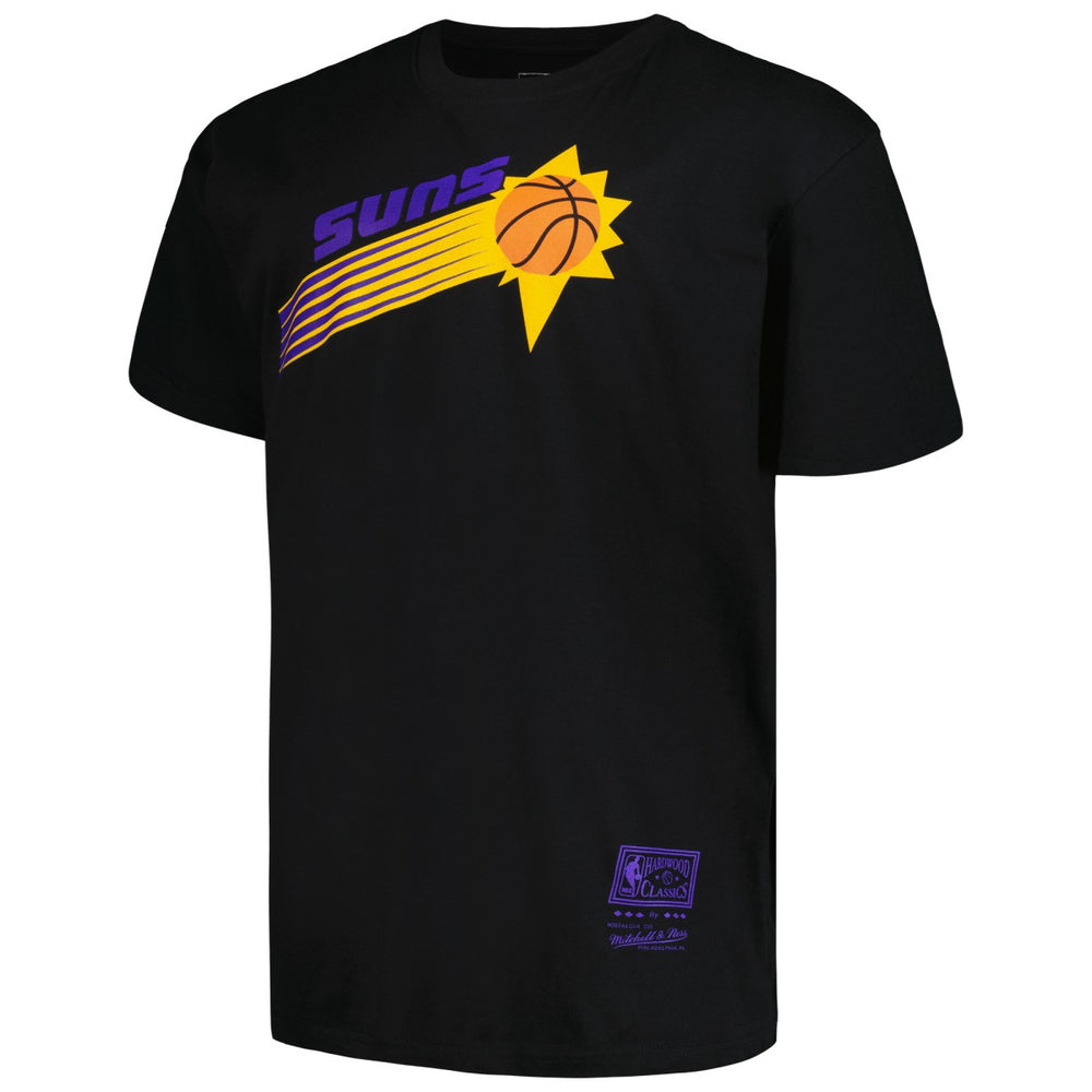 Phoenix Suns Big & Tall Hardwood Classics Vintage Logo T-Shirt Black - NBA