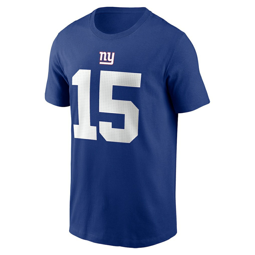 Tommy DeVito New York Giants Name & Number T-Shirt Royal | Nike for Sale