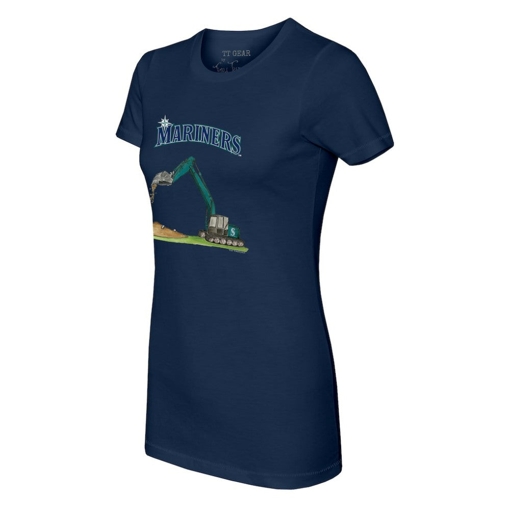 Seattle Mariners Tiny Turnip Women's Excavator T-Shirt - MLB