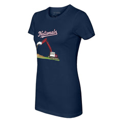 Washington Nationals Tiny Turnip Women's Excavator T-Shirt - MLB