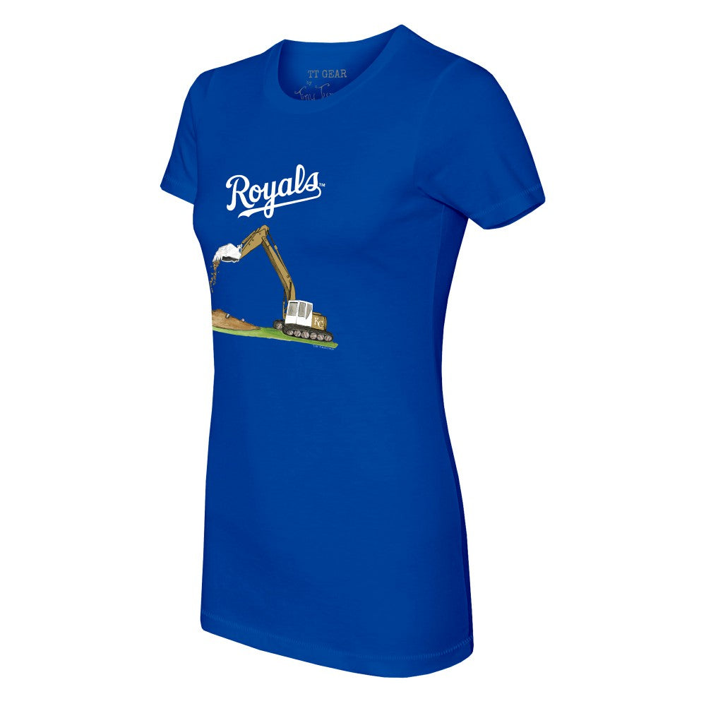 Kansas City Royals Tiny Turnip Women's Excavator T-Shirt - MLB