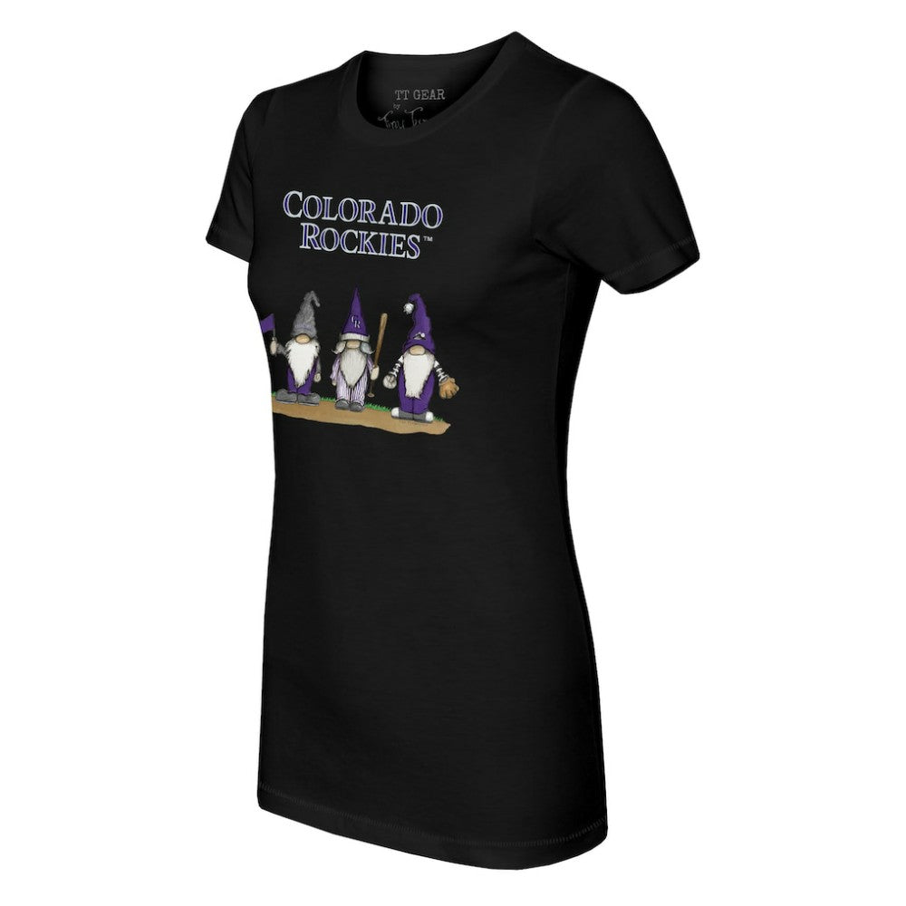 Colorado Rockies Tiny Turnip Women's Gnomes T-Shirt - MLB