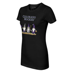 Colorado Rockies Tiny Turnip Women's Gnomes T-Shirt - MLB