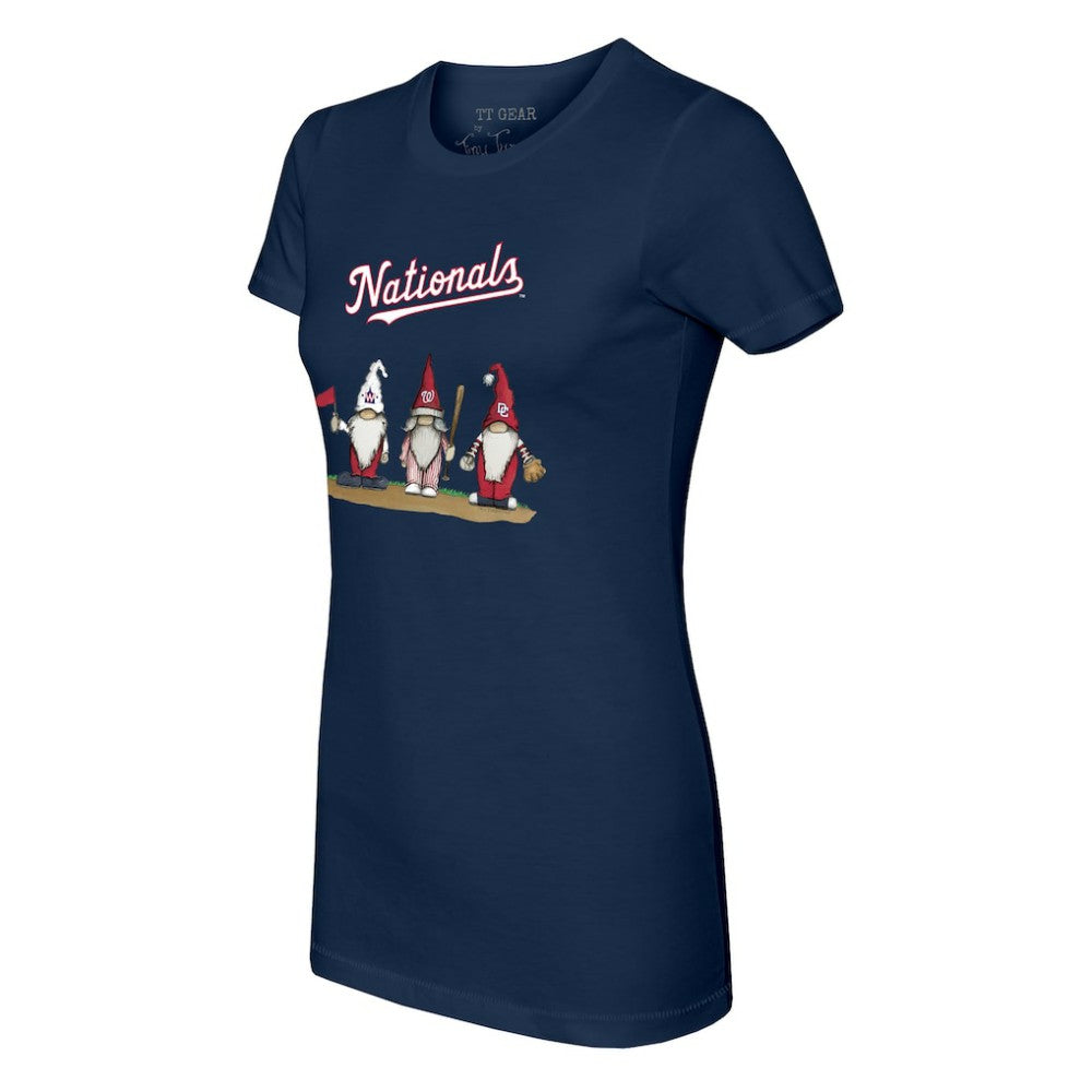 Washington Nationals Tiny Turnip Women's Gnomes T-Shirt - MLB