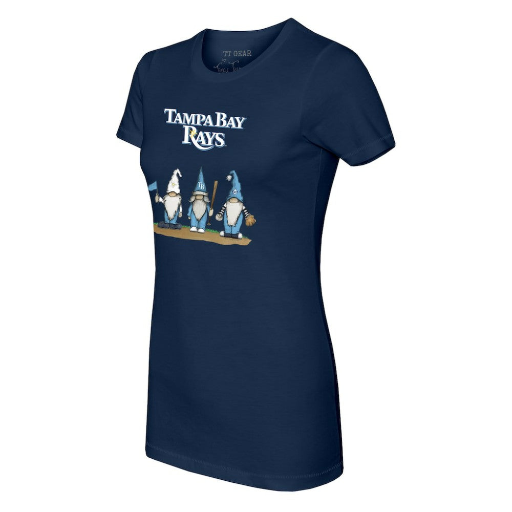 Tampa Bay Rays Tiny Turnip Women's Gnomes T-Shirt - MLB