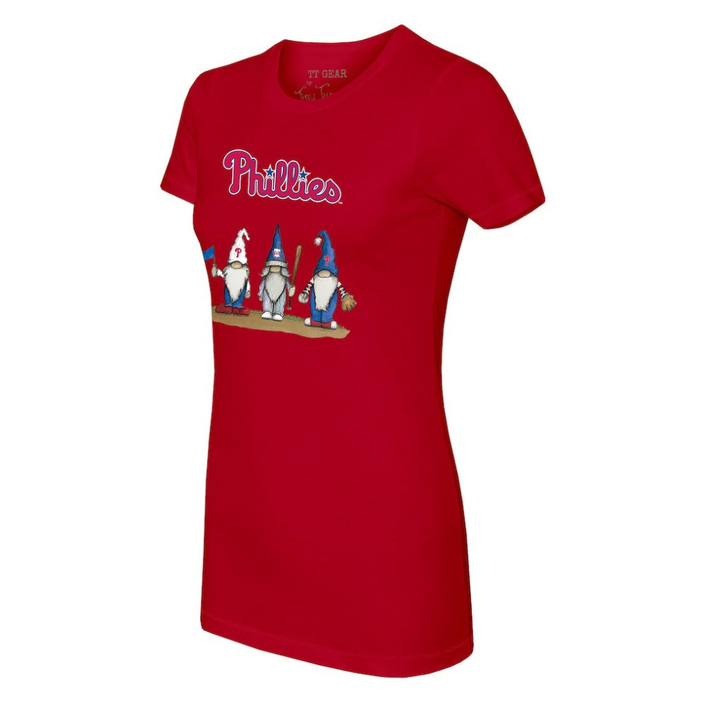 Philadelphia Phillies Tiny Turnip Women's Gnomes T-Shirt - MLB