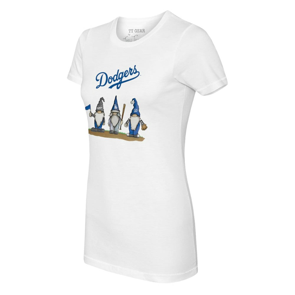 Los Angeles Dodgers Tiny Turnip Women's Gnomes T-Shirt - MLB