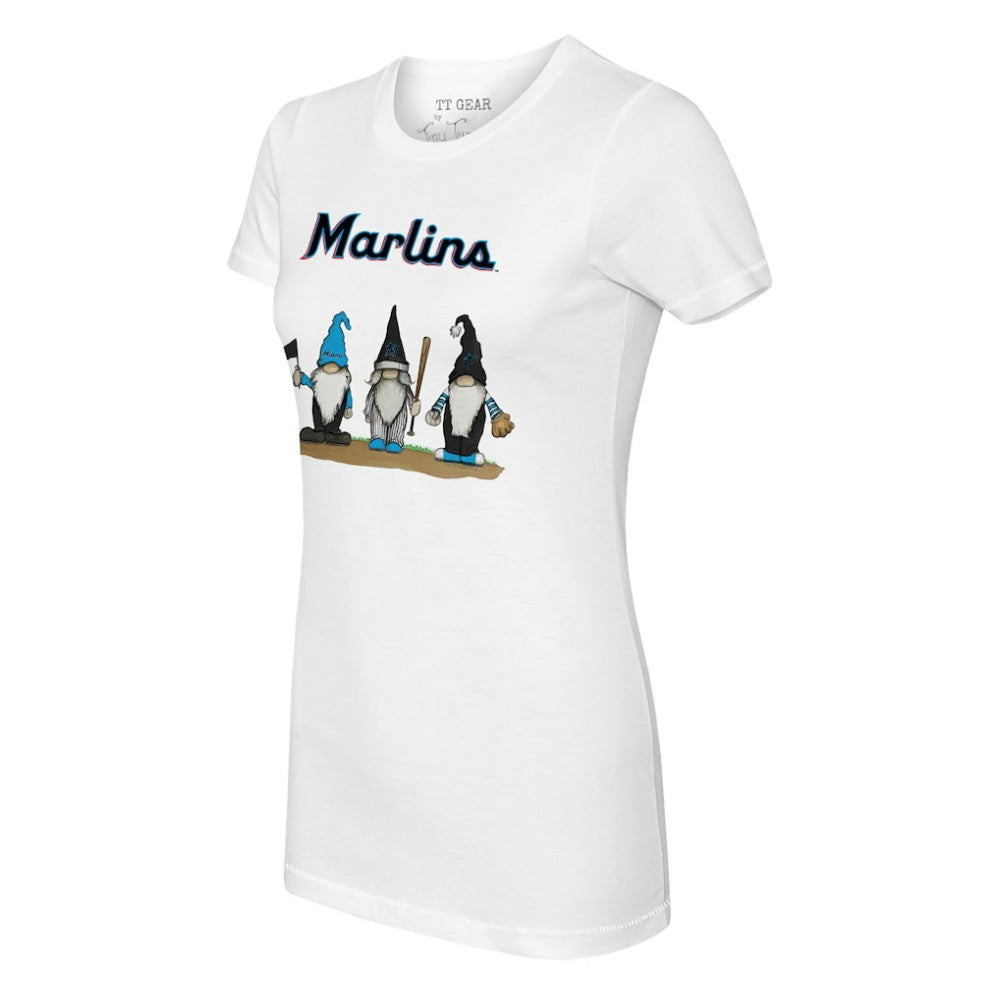 Miami Marlins Tiny Turnip Women's Gnomes T-Shirt - MLB