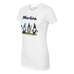 Miami Marlins Tiny Turnip Women's Gnomes T-Shirt - MLB