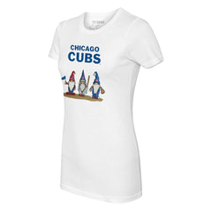 Chicago Cubs Tiny Turnip Women's Gnomes T-Shirt - MLB
