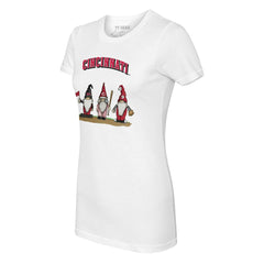 Cincinnati Reds Tiny Turnip Women's Gnomes T-Shirt - MLB