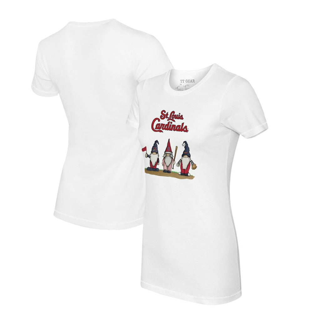 St. Louis Cardinals Tiny Turnip Women's Gnomes T-Shirt - MLB
