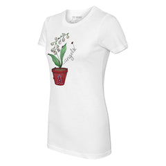 Los Angeles Angels Tiny Turnip Women's Lilies & Ladybugs T-Shirt - MLB