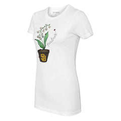 San Diego Padres Tiny Turnip Women's Lilies & Ladybugs T-Shirt - MLB