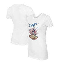Los Angeles Dodgers Tiny Turnip Women's Mermaid T-Shirt - MLB