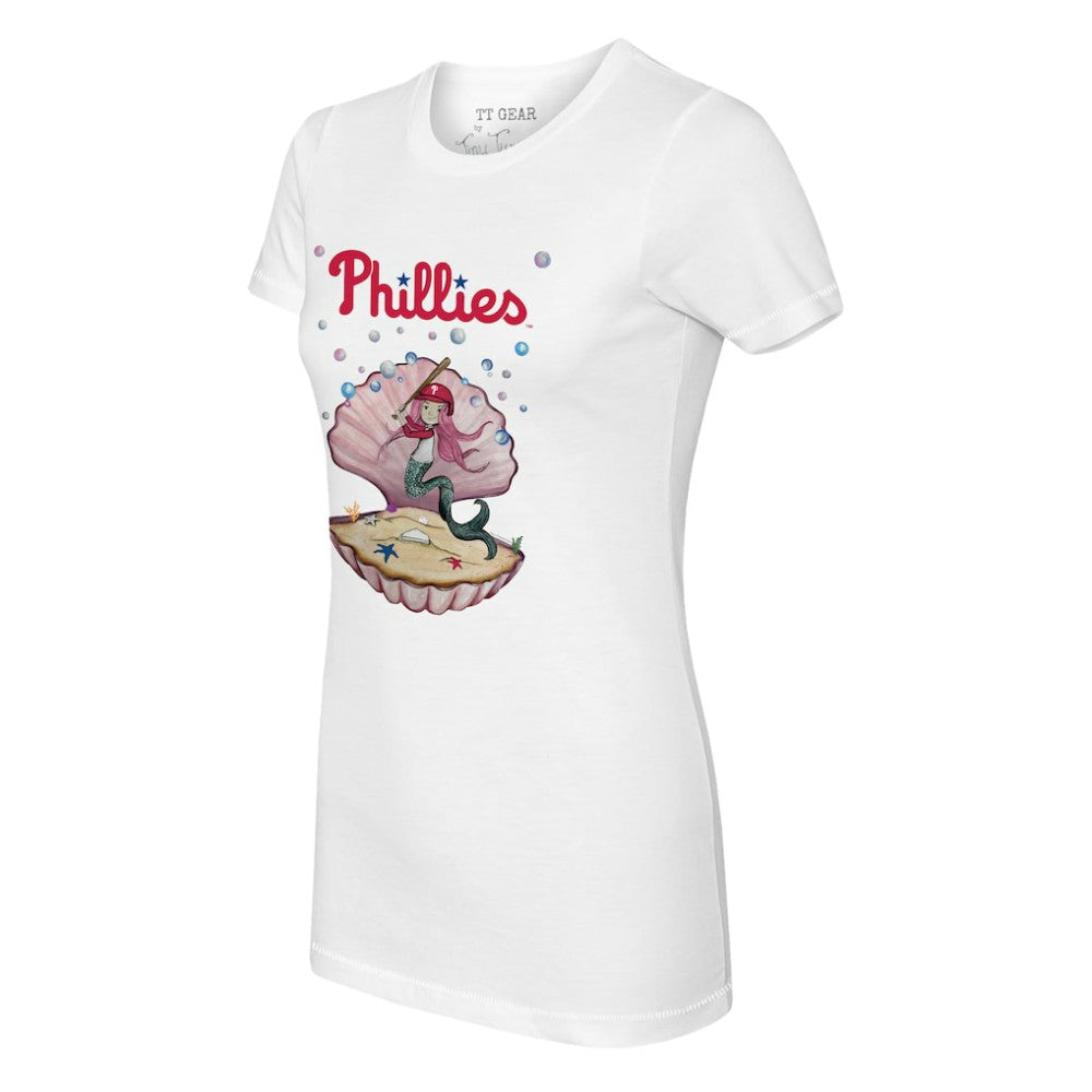 Philadelphia Phillies Tiny Turnip Women's Mermaid T-Shirt - MLB