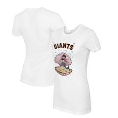 San Francisco Giants Tiny Turnip Women's Mermaid T-Shirt - MLB