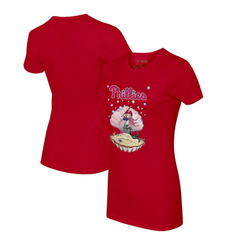 Philadelphia Phillies Tiny Turnip Women's Mermaid T-Shirt - MLB