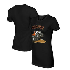 San Francisco Giants Tiny Turnip Women's Monster Truck T-Shirt - MLB