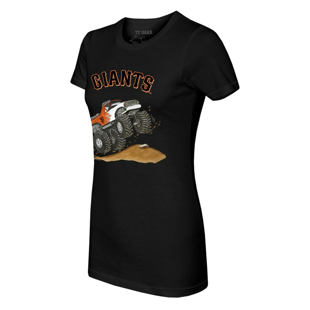 San Francisco Giants Tiny Turnip Women's Monster Truck T-Shirt - MLB